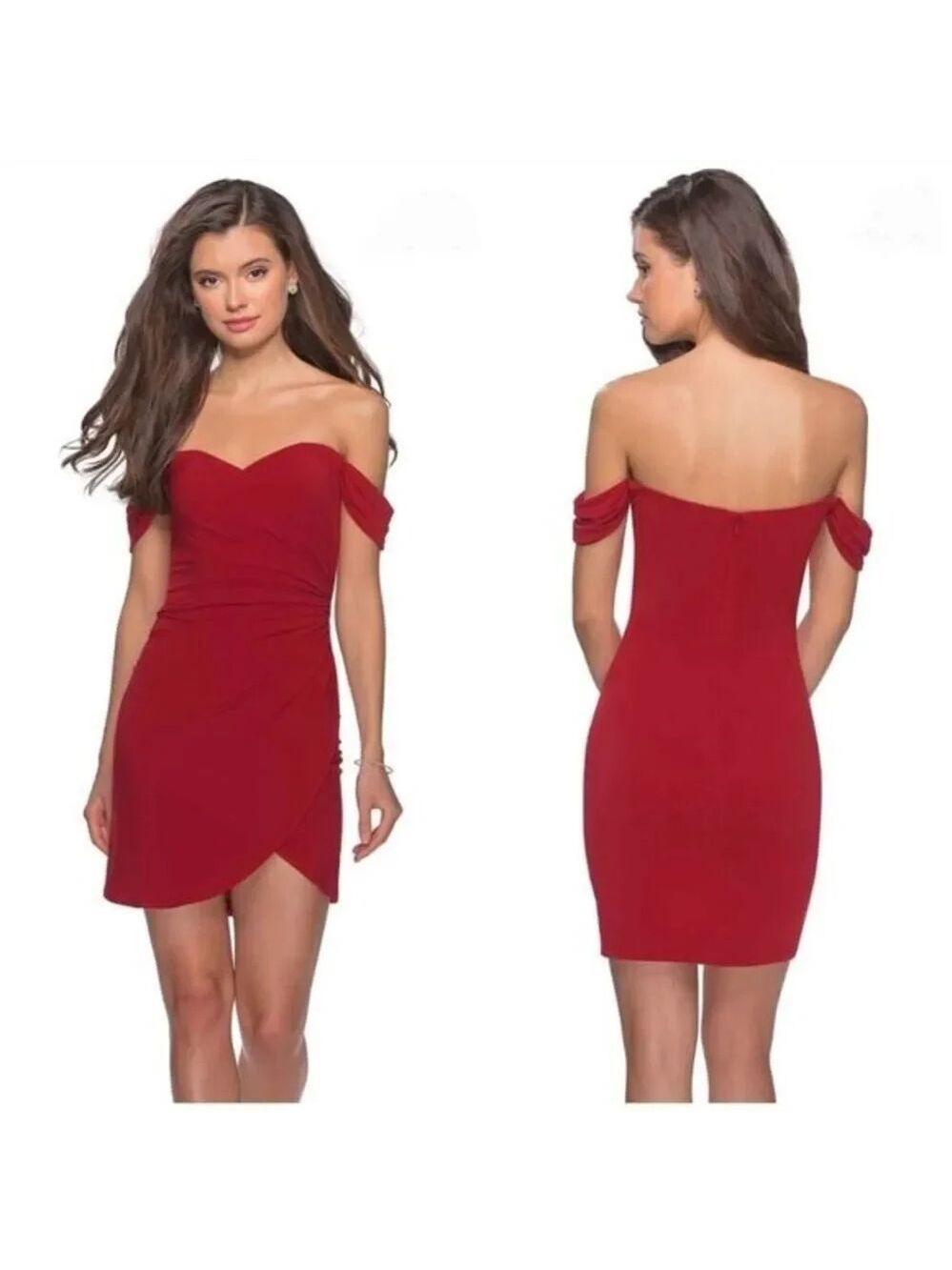 NWOT LA Femme Short Fitted Dress